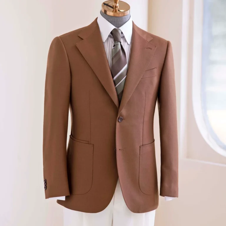 Mens-Bespoke-Wedding-Suit-100-Wool-Single-Breasted-Pant-Coat-Design