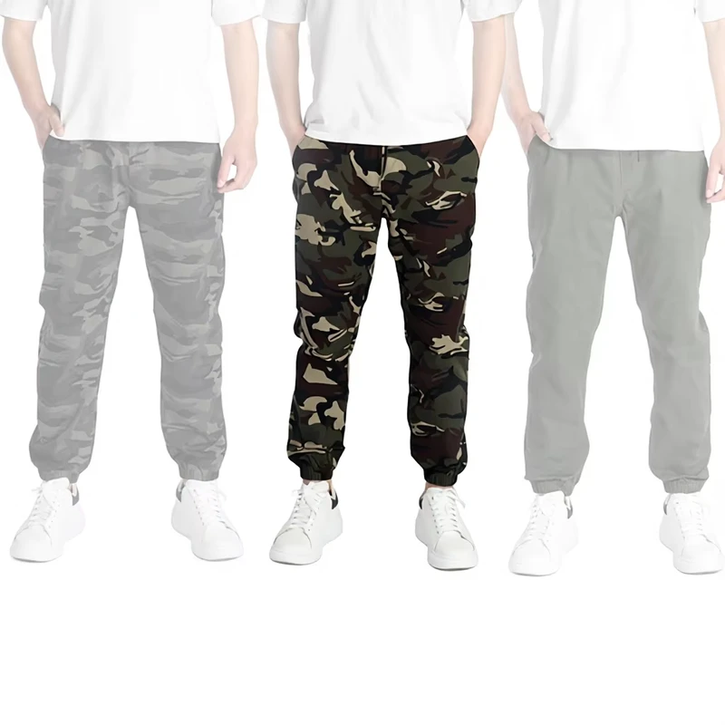 Men's Breathable Stretch Tactical Cargo Pants, Outdoor Work Pants, Plain Dyed, OEM Service