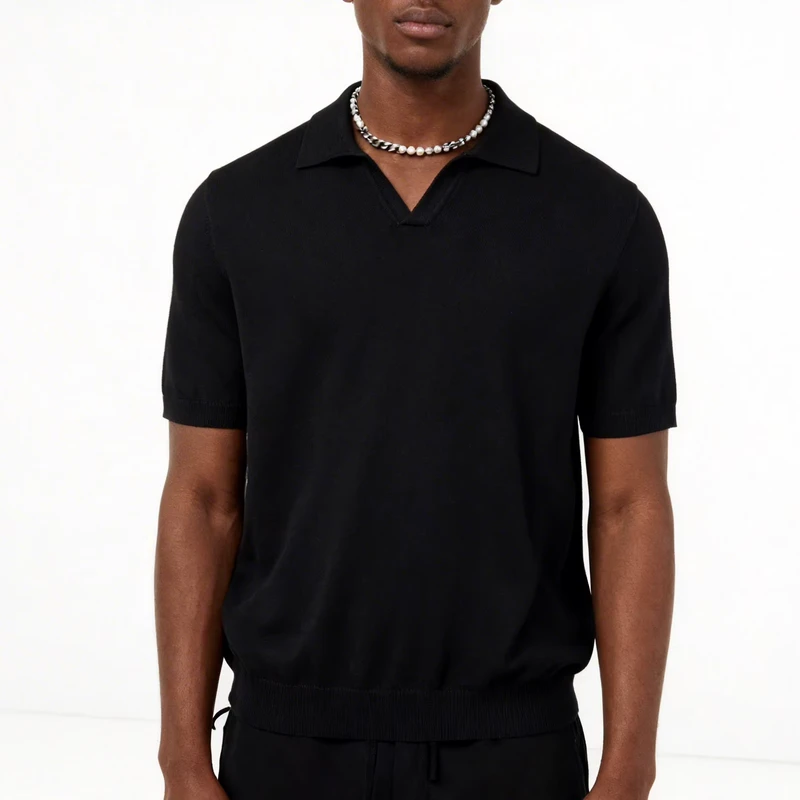 Men's Business Vintage Polos T Shirt for Men's Polo Shirts Comfortable Breathable Exquisite Quality Cotton Polo Shirts FR83