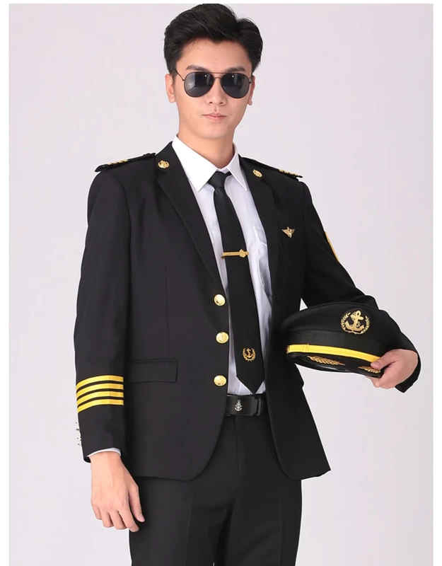 Mens-Captains-Marine-Suit-Double-Breasted-Suit-Dress-Fringe-Epaulets-Personality-Show-Suit-Officer-Uniform