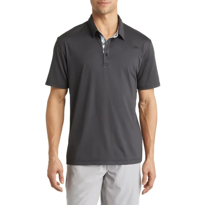 Mens-Casual-Lightweight-Quick-Drying-Breathable-XL-Size-Golf-Polo-Shirt-Spandex-Moisture-Absorption-Plus-Size-Mens