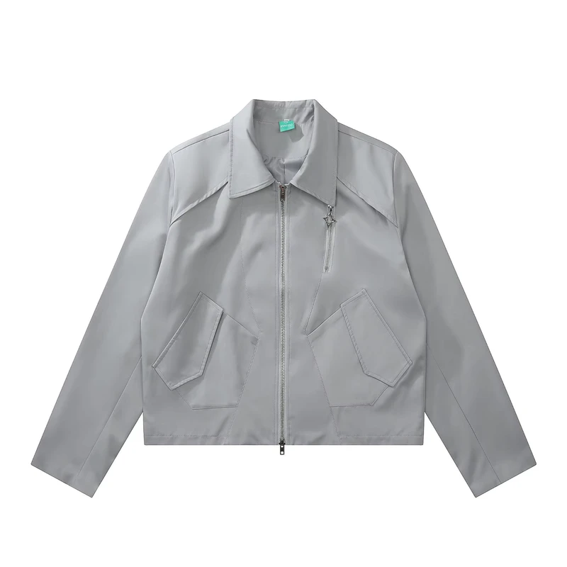 Mens Casual Plain Windproof Jacket Fashion Traditional Clothing Basically Me Loose Clothing Jacket for Men Jackets for Women