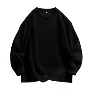Men’s Casual Sport Pullover Hoodie 100% Cotton Solid Breathable Digital Printing Jacquard Technique O neck Regular Fit Autumn XL