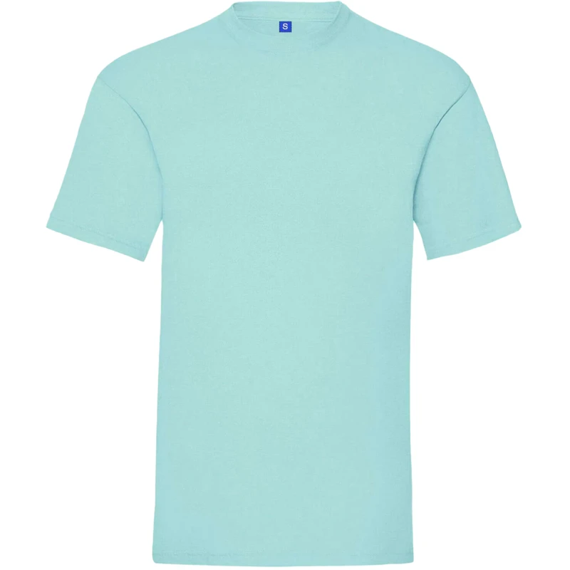 Men's Casual T-Shirt, 100% Mercerized Cotton, Knitted, Breathable, 200g, Solid Blank