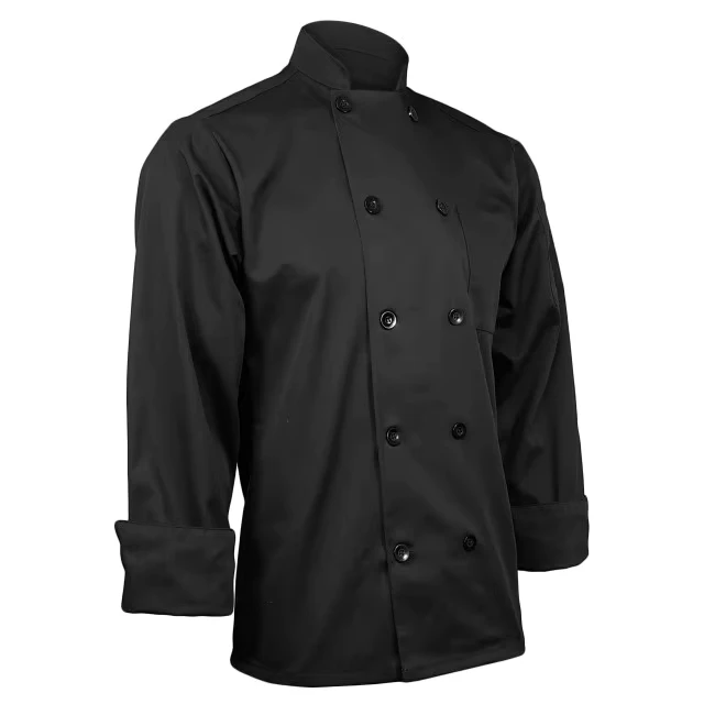 Men's Chef Coat Short and Long Sleeve Chef Jacket Restaurant Kitchen Cooking Chef Uniform