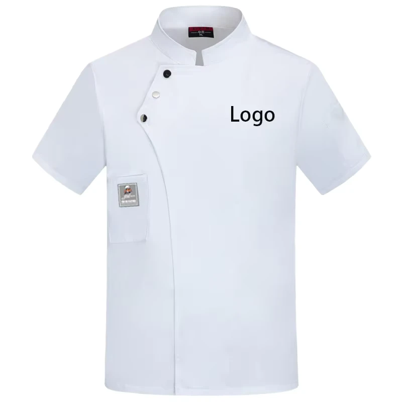 Men's Chef Jacket for Hotel, Pastry, and Japanese Restaurant Uniforms