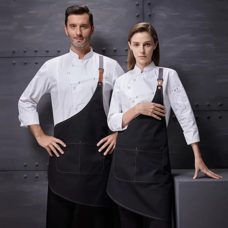 Mens-Chef-Overalls-Back-Kitchen-Baking-Restaurant-Western-Clothing-Long-Sleeve-Chef-Jacket