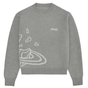 Men’s Cotton Knit Sweater Long-Sleeve Crew-Neck Pullover