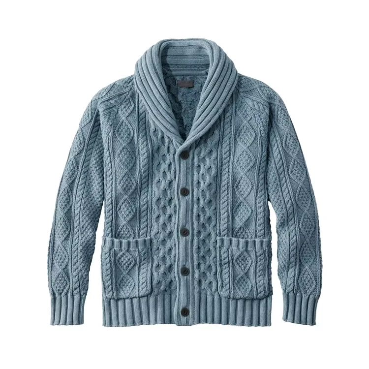 Mens-Cotton-Knitted-Fisherman-Cardigan-Sweater-Button-Custom-Logo-Design-Shawl-Collar-Long-Sleeve-Winter-Coat-OEM-ODM