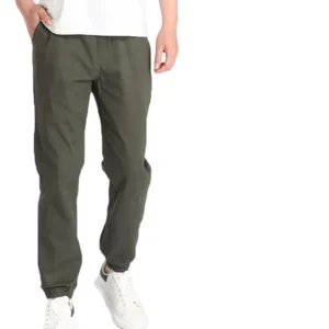 Men’s Cotton Polyester Spandex Tactical Cargo Outdoor Trousers for Hiking and Camping Breathable Anti-Static Stretch Plain Dyed