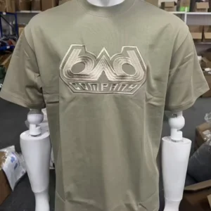 Men’s Crew Neck Cotton T-Shirt Custom Logo Embroidery Multicolor