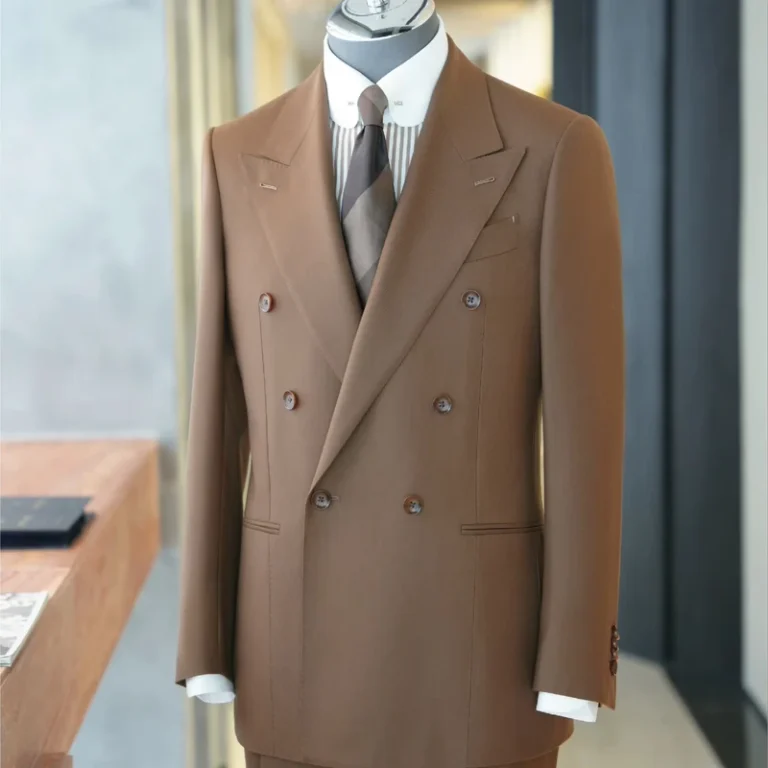 Mens-Customizable-Business-Suit-Plus-Size-2-Piece-Set-Single-Breasted-Slim-Fit-Woolen-Fabric-Patch-Pocket-Zipper-Fly-Breathable