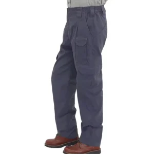 Men’s FR Cargo Safety Pants 100% Cotton Twill Midweight 7.5oz Water Oil Resistant Fire Retardant for 2 Arc Rating Multi Pocket