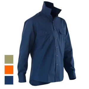 Men’s FR Long Sleeve Two Pocket Work Shirt