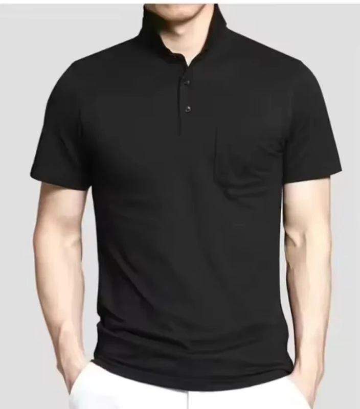 Men's FR Pol Shirts Oxfords with Long Sleeves and Solid Pattern Customizable Logo and Design