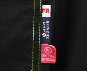 Men’s FR Shirts 7.5oz Water Repellent Fire Resistant Welding Jackets NFPA2112 CAT2 Snaps Down Cotton Material