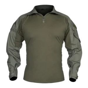 Men’s G3 Long Sleeve Rapid Assault Combat Shirt Ranger Green with Elbow Pads