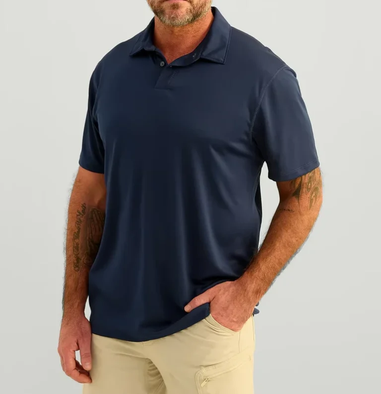 Mens-Gradient-Sublimation-Quick-Dry-Golf-Polo-T-Shirts-Spandex-Polyester-Digital-Print-Sportswear