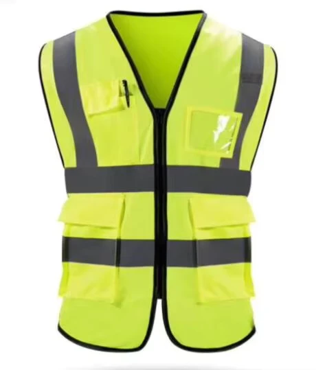 Men's Hi Vis Reflective Workwear Safety Vest