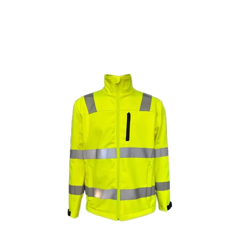 Mens-Hi-Vis-Safety-Winter-Workwear-Reflective-Jacket-Waterproof-Logo