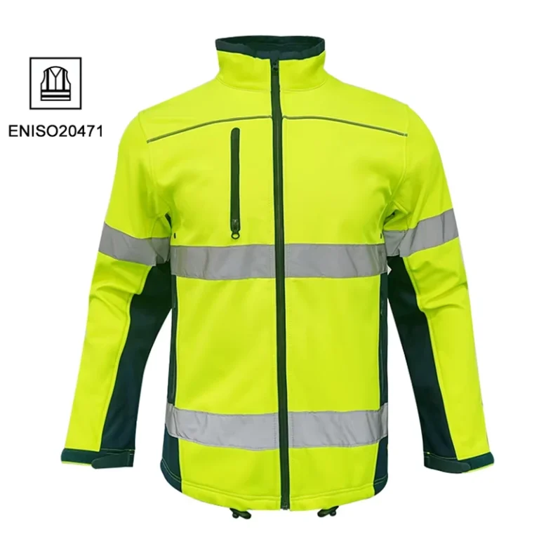 Mens-Hi-Viz-High-Visibility-Welding-Jacket