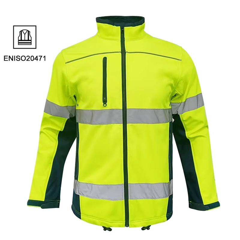Mens Hi Viz High Visibility Welding Jacket