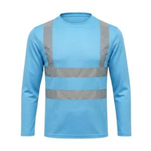 Men’s High Visibility Full Sleeve Safety Hi Vis Shirt High Quality Polyester Work Wear