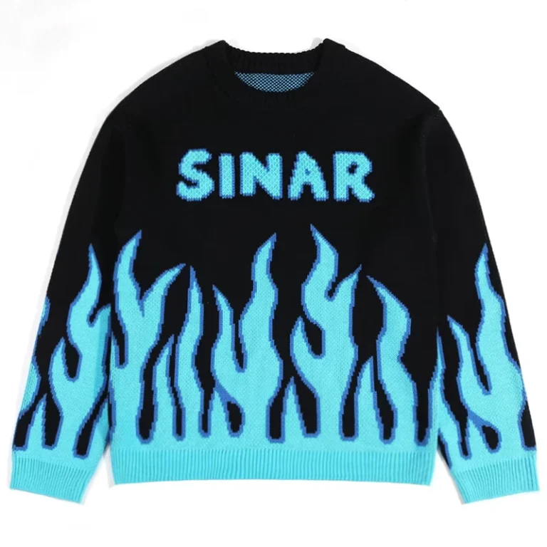 Mens-Jacquard-Knit-Sweater-Long-Sleeve-Crew-Neck-Winter-Pullover