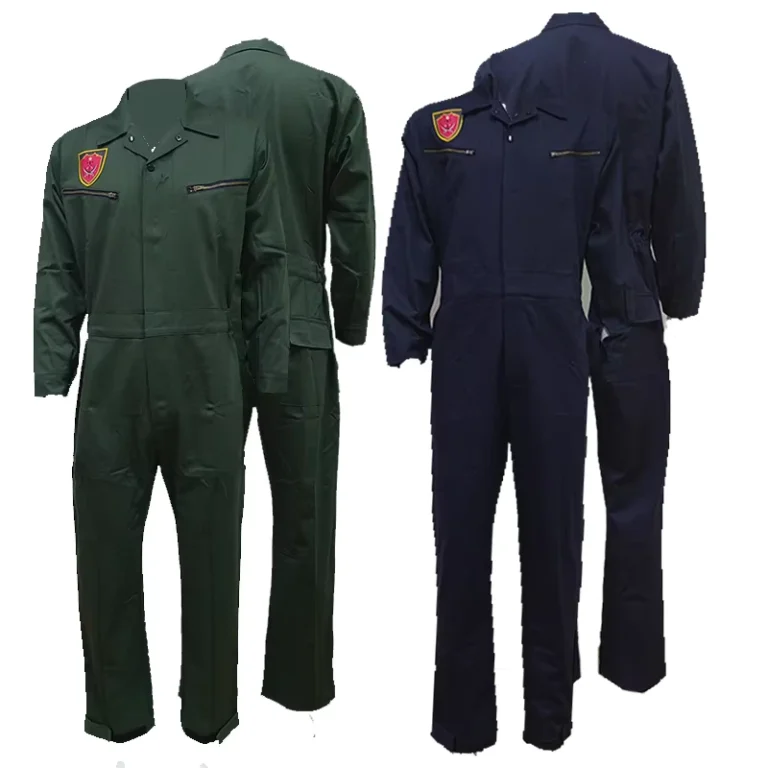 Mens-Long-sleeved-Cotton-Denim-Green-Navy-L-4XL-Level-C-Protection-Electrician-Auto-Repair-Tooling-Welder-Clothes