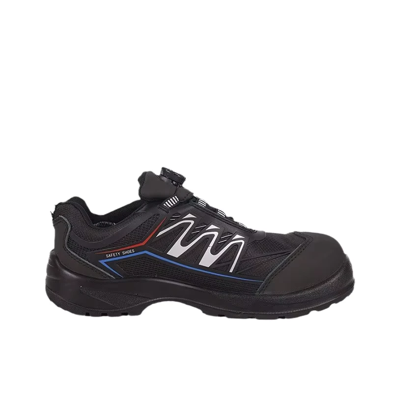 Men's Low-Cut Lace-Up Composite Toe Safety Shoes with Anti-Perforation Board