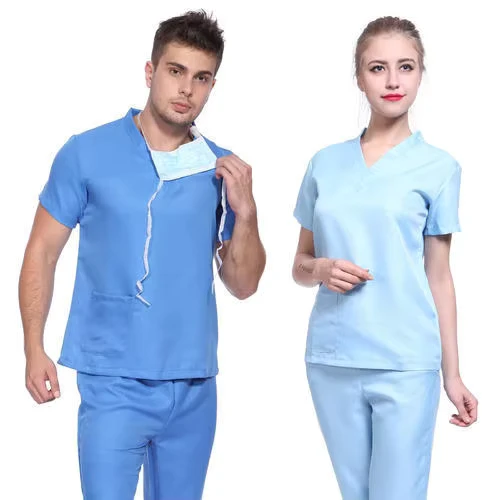Men's Medical Scrub Pajama Set