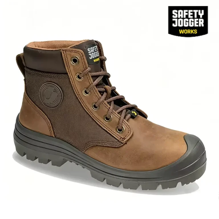 Mens-Mid-Cut-Safety-Boots-Steel-Toe-Anti-Smash-Anti-Puncture-Anti-Static-Oil-Resistant-Breathable