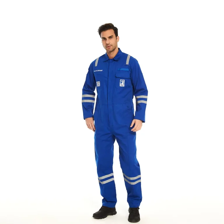 Mens-Mining-Safety-Work-Wear-Conti-Suit-Mechanic-Two-Piece-Overalls-Oil-Refinery-Hi-Vis-Work-Wear