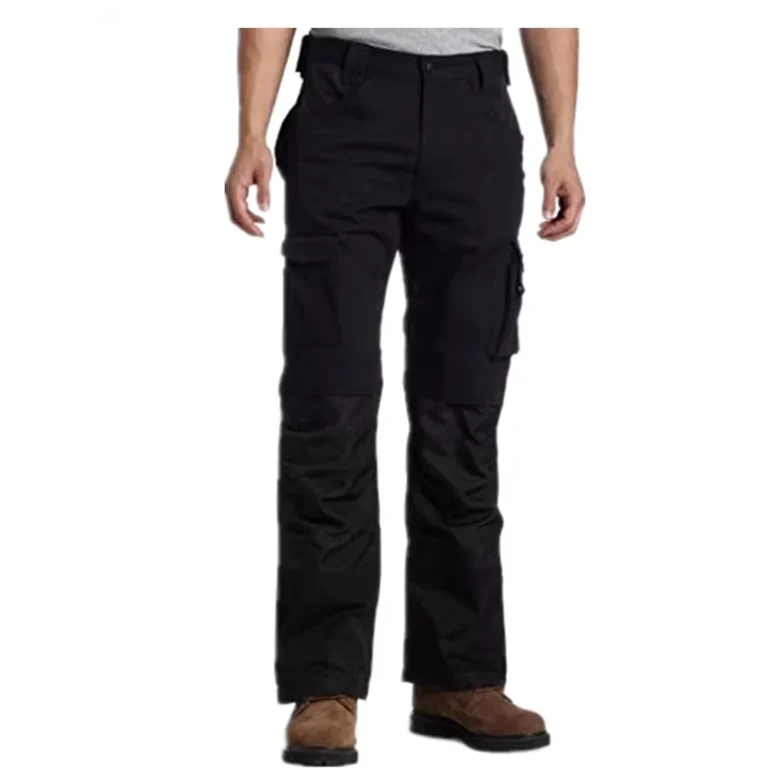 Mens-Multi-Pocket-Cargo-Trousers