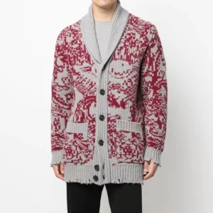 Men’s Oversized Kimono Long Knit Cardigan Sweater Coat