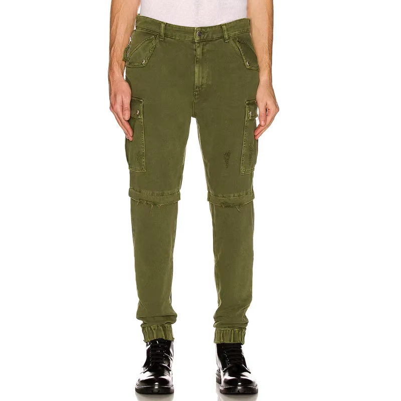 Men's Oversized Tooling Trousers Hunter Green Plus Size Overalls