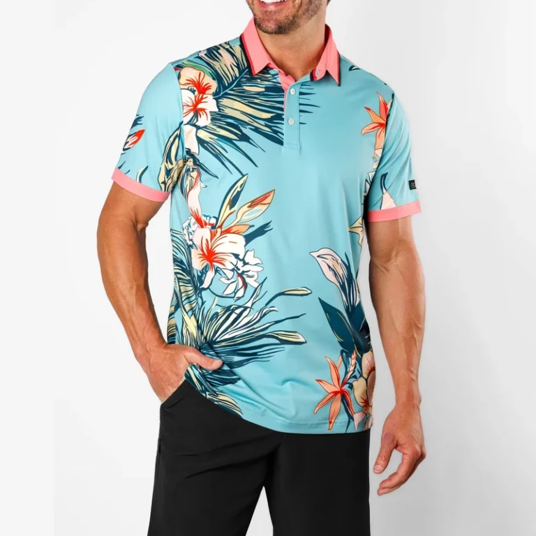 Mens-Performance-Golf-T-Shirt-Polo-Shirt-Free-Design-Sublimation-Printed-Quick-Drying-Soft-Moisture-Wicking-Sports-Style