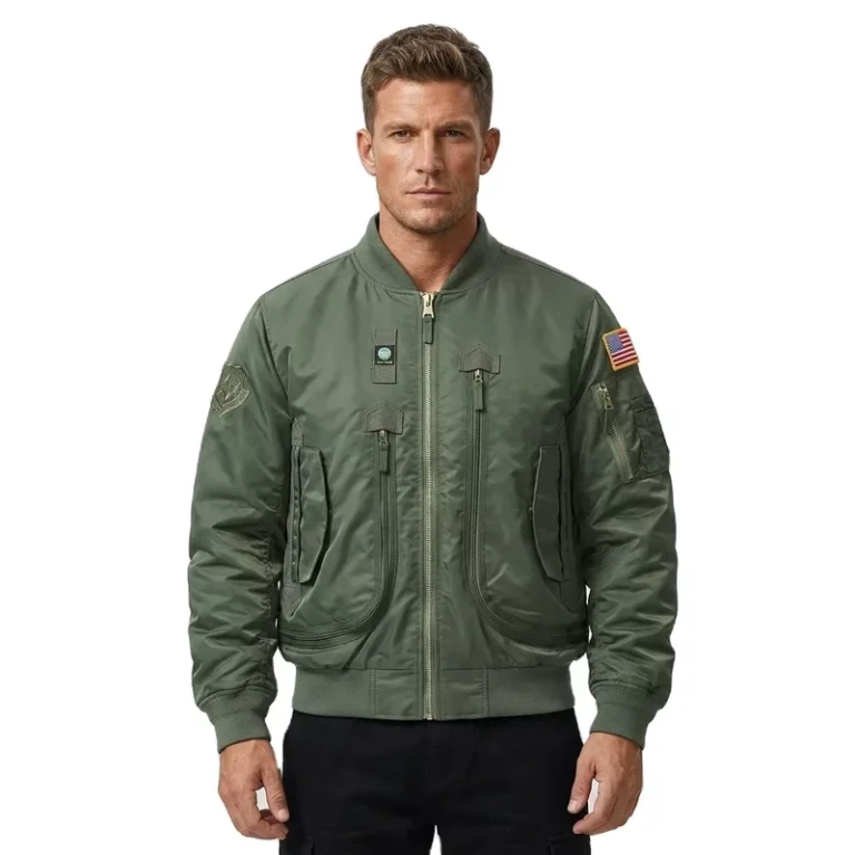 Mens-Pilot-Baseball-Jacket-Tactical-Camouflage-Coat