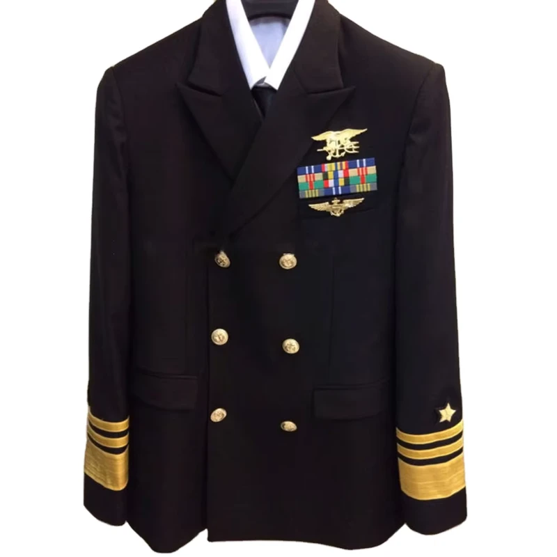 Men's Pilot and Flight Attendant Flight Suit Uniform