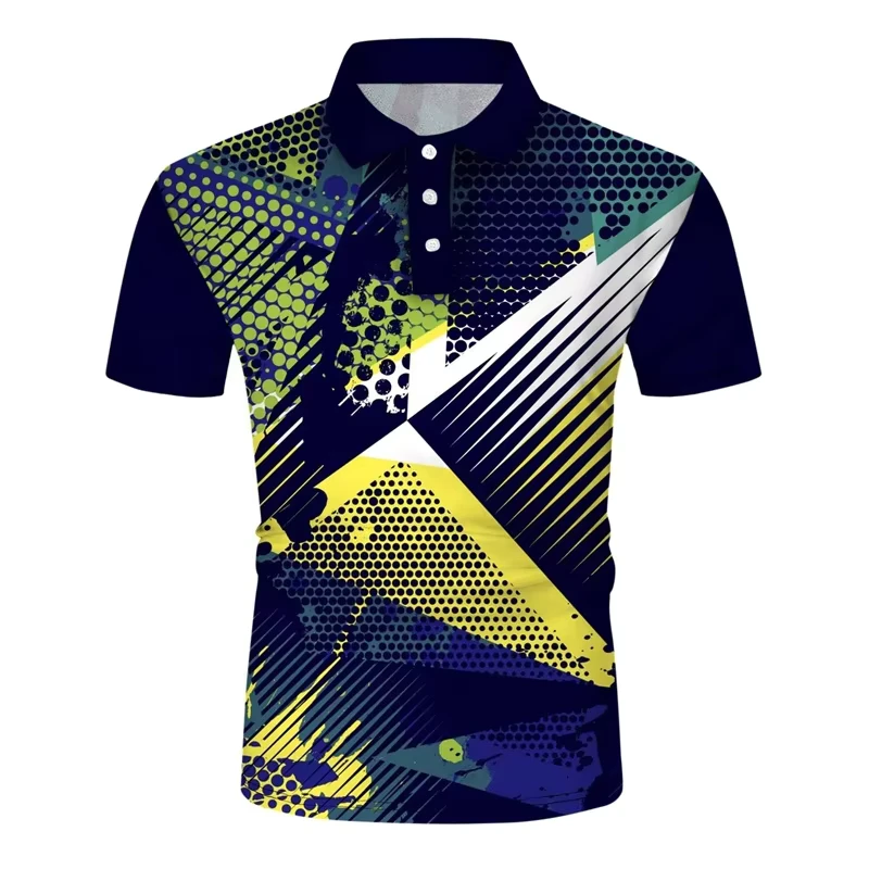 Men's Polo Shirts Custom Logo Sport T shirt Polo Tshirts 100% Polyester Sublimation Polo T Shirt Quick Dry Golf Shirt