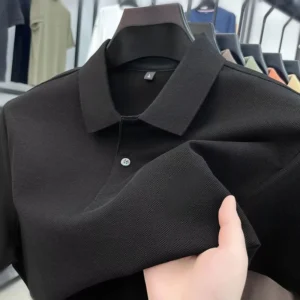 Men’s Polo Shirts Summer Short sleeved T shirts Men’s Lapel Loose Designer Embroidered Polo Shirts