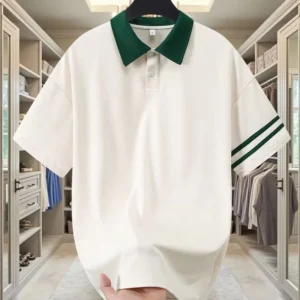 Men’s Polo Summer Breathable Lapel Collar T shirt Custom Polo Shirts With Logo Blank T Shirt Polo-shirts