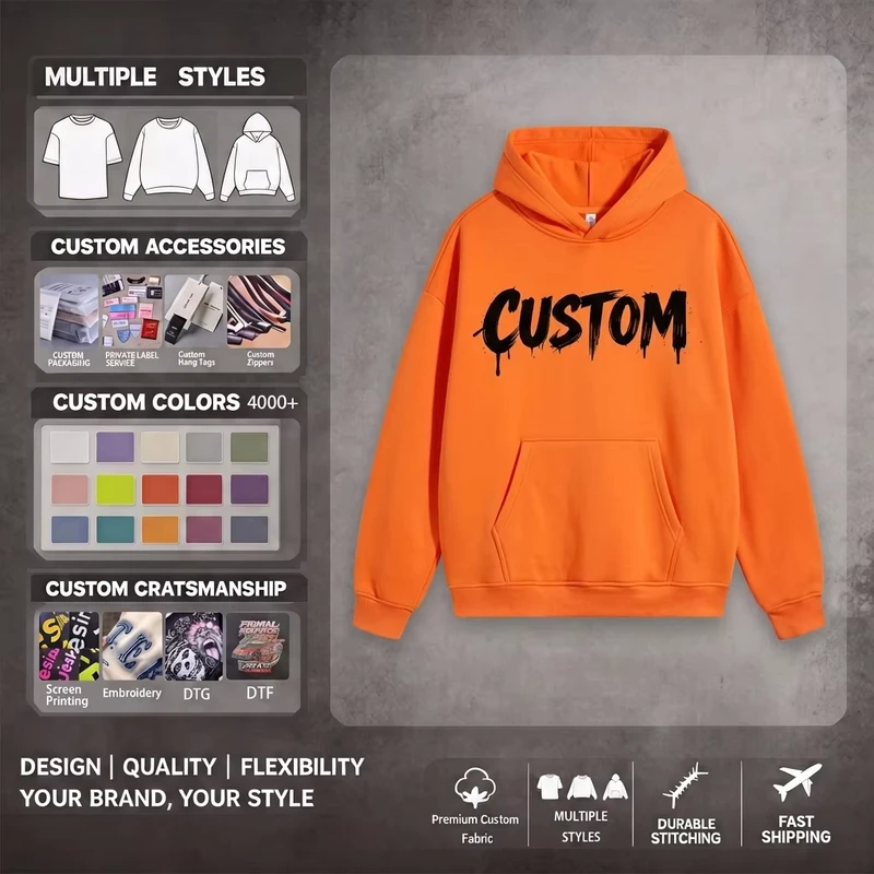 Mens Quarter Zip OEM 5 Hoodie Streetwear Hoodies Manufacturers Oversizedhoodiemanufacturer Men Casual Pullover Hoodie