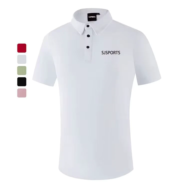 Men's Quick-Drying Short-Sleeve Polo Shirt Sports Leisure Business Golf Shirt
