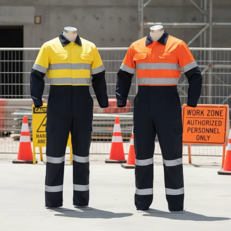 Mens-Safety-Work-Overalls-Hi-Vis-Reflective-Strips-Industrial-Workwear-Durable-Outdoor-Work-Clothes-Coveralls
