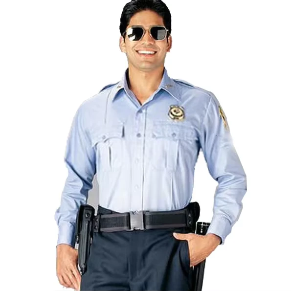 Men's Security Guard Uniform with Pockets