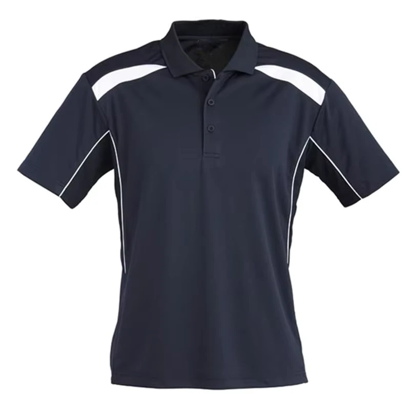 Men's Short Sleeve Solid Breathable Sports Casual Golf T Shirt