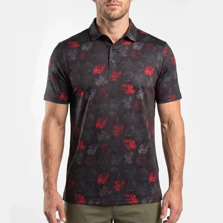Mens-Short-Sleeved-Black-Golf-Polo-Shirts-Solid-Color-Business-Casual-Lapel-Embroidery-Logo-T-Shirts-Polo-Shirts