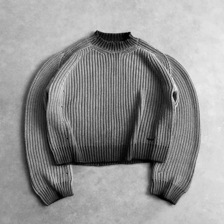 Mens-Solid-Color-100-Polyester-Anti-Wrinkle-Anti-Shrink-Knit-Sweater
