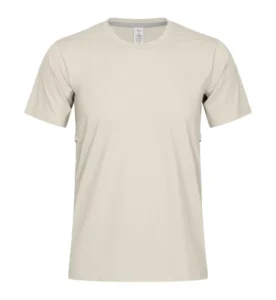 Men’s Sporty O Neck Knitted 100% Polyester Breathable Quick Dry Heat Transfer Printed Regular Fit T Shirt
